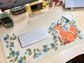 PREORDER!! Blueberry Fox Desk Mat | Waterproof | Mouse Pad | Gaming Mouse Mat product logo