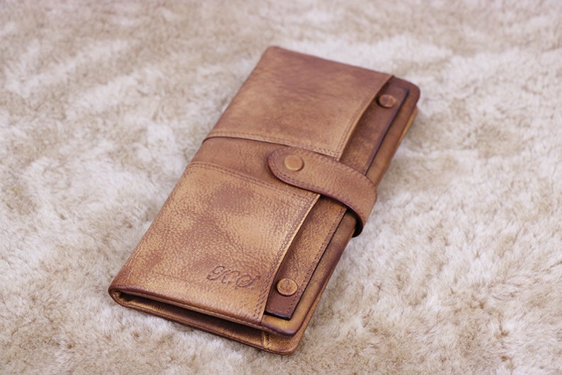 Fathers Day Gift The Perfect Gift for Dad Multifunctional Wallet or Groomsmen Gift Boyfriend Gift Personalized Men/'s Leather Wallet