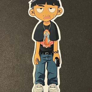 Edgar latino sticker