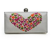 Paper Cut Minaudiere silver