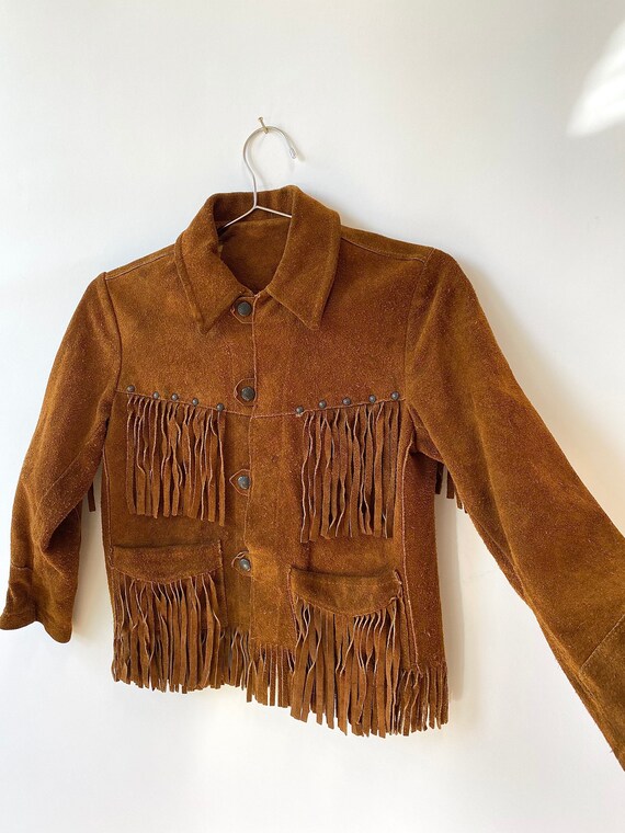 chicos suede fringe jacket