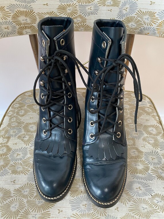 Navy blue Equestrian boots - image 2