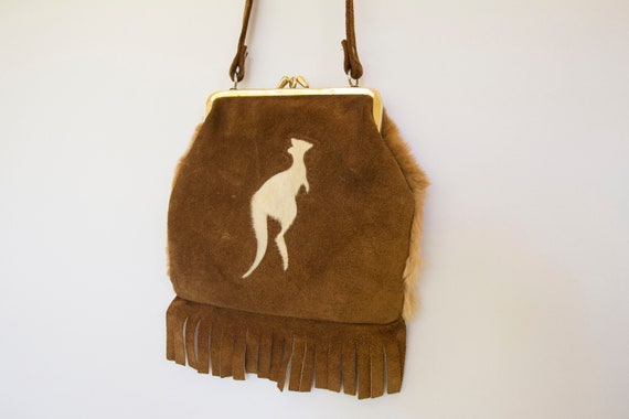 Coin Purse Kangaroo In A Studded Outfit On Peach Background Women Zip Canvas Wallets TravelVintage Bag Coin Purse Kangaroo In A Studded Outfit On Peach Background Women Zip Canvas Wallets TravelVintage Bag