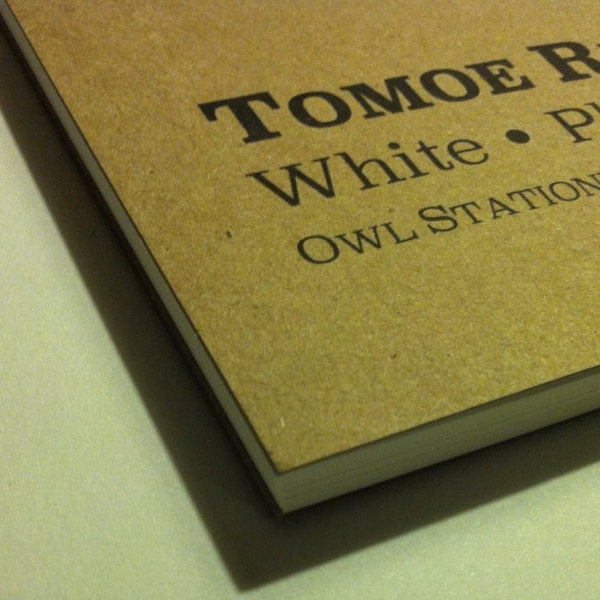 Tomoe río papel 100 hojas sueltas, tamaño carta (8,5 x 11 "), blanco o crema, liso