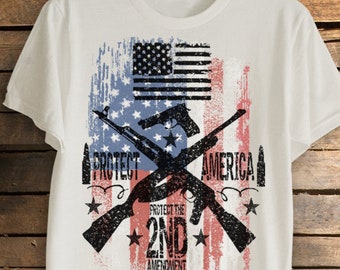 2nd Amendment American Flag T-Shirt