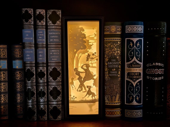 The 101 Dalmatians Shadow Box Book Nook Beautiful LED Paper Light Box Room  Decor Gift Library Bookshelf Decor Disney Theme -  Hong Kong