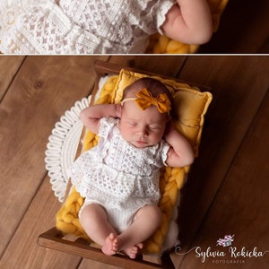 Baby Dress and diaper cover, Baby Girl Dress, Newborn Dress Photo Prop, Newborn photography prop dress, Newborn photo Prop outfit, props