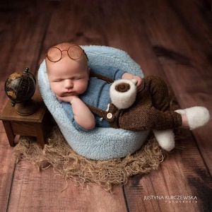 Newborn boy outfit - 5 colors, Newborn photo prop, Newborn photo outfit, Newborn photography props, Newborn prop, Photography props