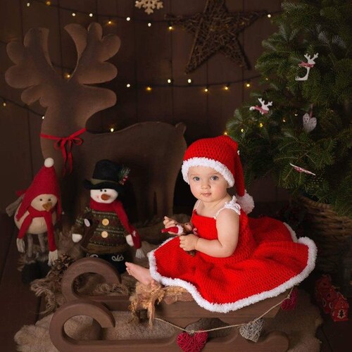 santa claus dress for newborn
