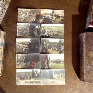 Antique Military Puzzle WW 1 Postcards Set. Exceptional - Etsy