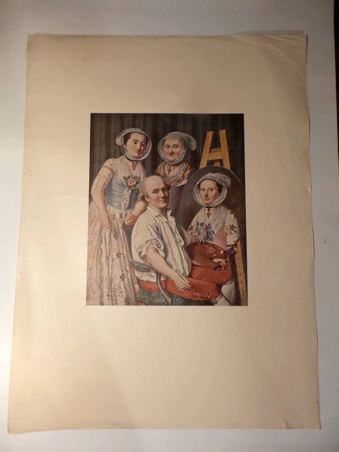 Vintage 1930's Portrait Art Print. Vintage Art. Home Decor. - Etsy