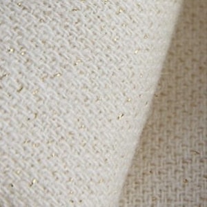 Dorr Natural with SPARKLE Wool fabric, Choose a size