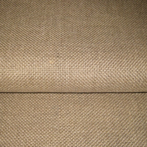 Half Yard (Long or Fat) Unbleached LINEN Rug FOUNDATION FABRIC / Backing for Rug Hooking