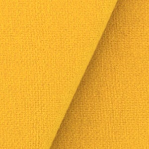 Dorr Solid ZINNIA GOLD 5219, Mill-dyed 100 Percent Wool fabric, Choice of size. image 5