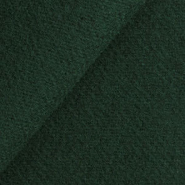 Dorr Solid DEEP PINE #1619 Dark Green, Mill-dyed 100 Percent Wool fabric, Choose a size.