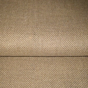 Tela base de lino sin blanquear de 1 yarda (36" x 64" de ancho) para alfombras / Soporte para tejer alfombras.