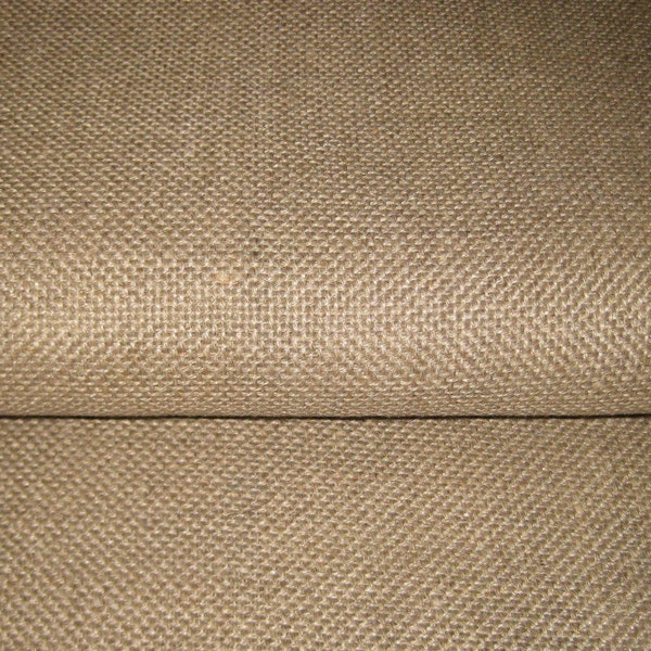 1 yard (36" x 64" wide) Unbleached LINEN Rug FOUNDATION FABRIC / Backing for Rug Hooking