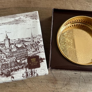 Scandia Gold Tray - Etsy