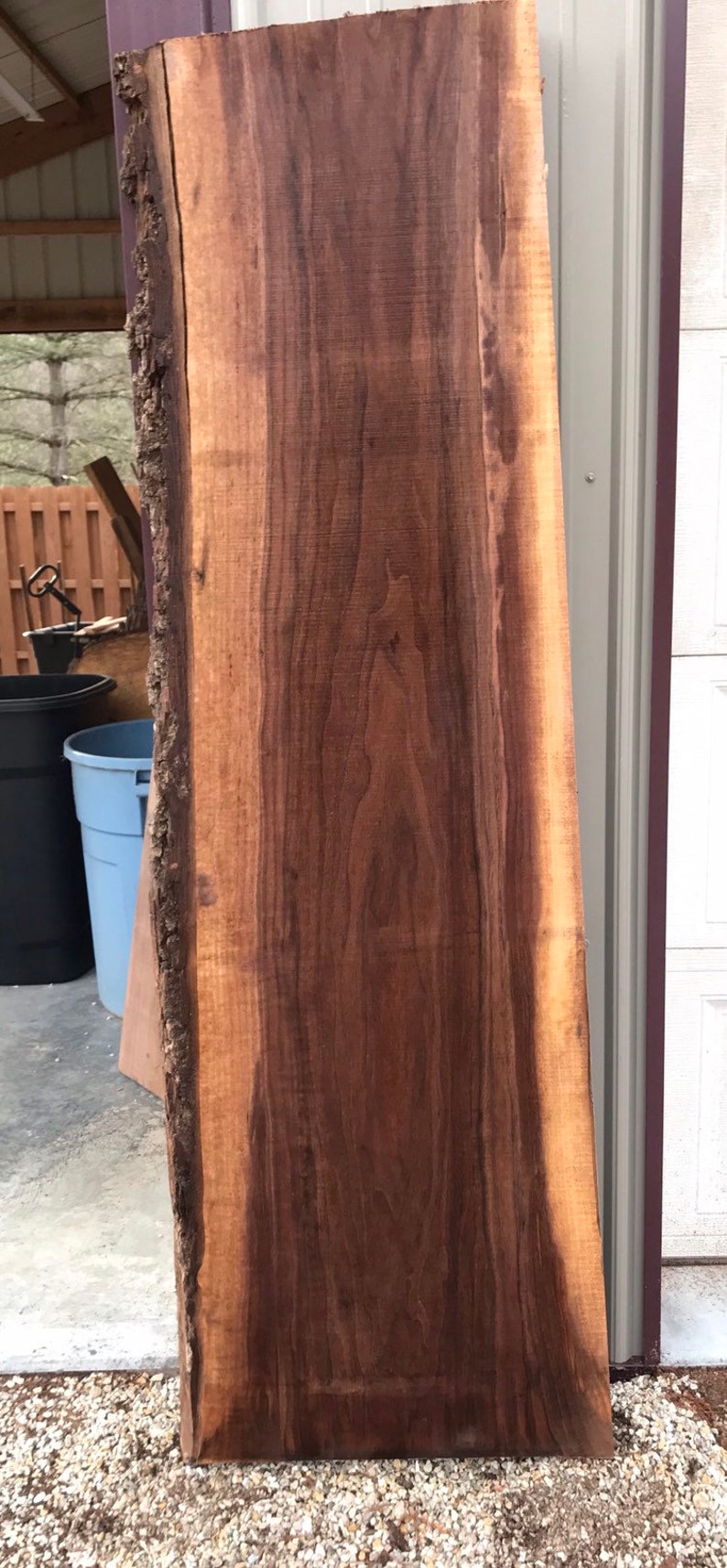 Table Slab Live Edge Wood Red Cedar Slab Live Edge Red Cedar