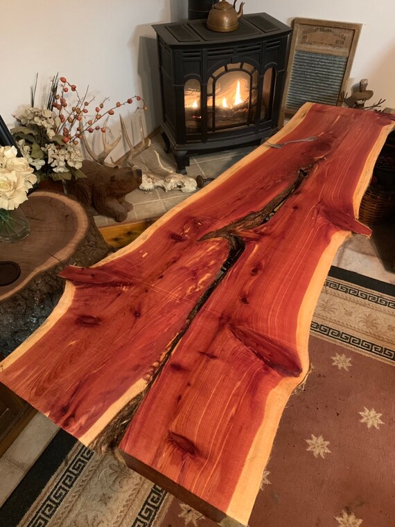 Red Cedar Premium Figured Y Crotch Cut Thick Etsy