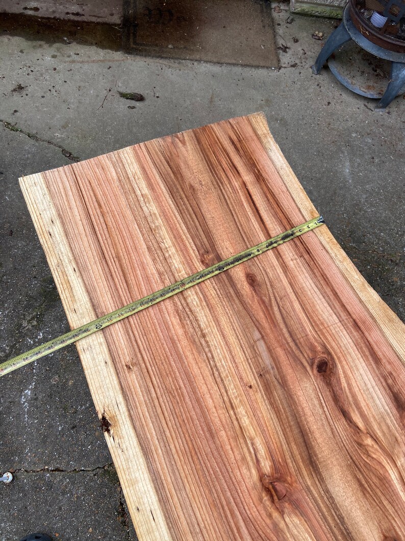 Live Edge Cypress Slab/ Live Edge Wood/ Cypress Wood/ Large Etsy