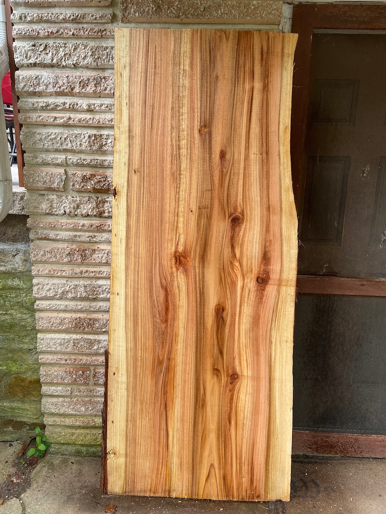 Live Edge Cypress Slab/ Live Edge Wood/ Cypress Wood/ Large Etsy