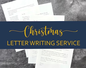Service de rédaction de lettres de Noël | Lettre d'amour pour Noël | Service d'écriture créative | Personnalisé