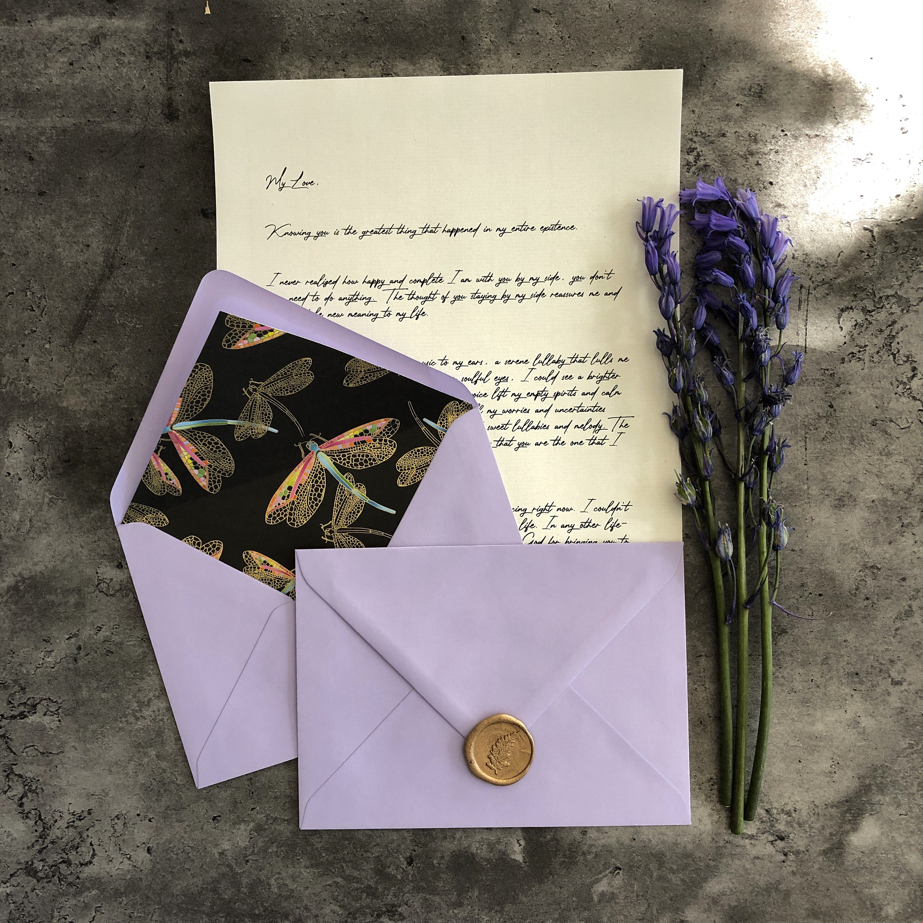 Love Letter | Personalised Gift Present | Wax Sealed | for Boyfriend or ...