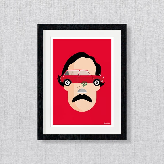 Basil Fawlty Fawlty Towers Poster Wall Art Print Pop Art Home Etsy