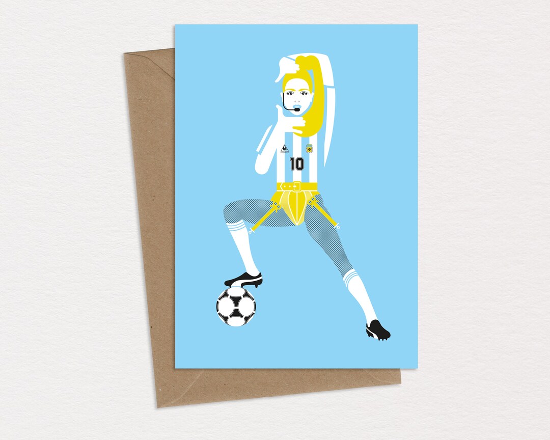 Maramadonna (AKA) Madonna Birthday Card Greeting Card Caricature Pop ...