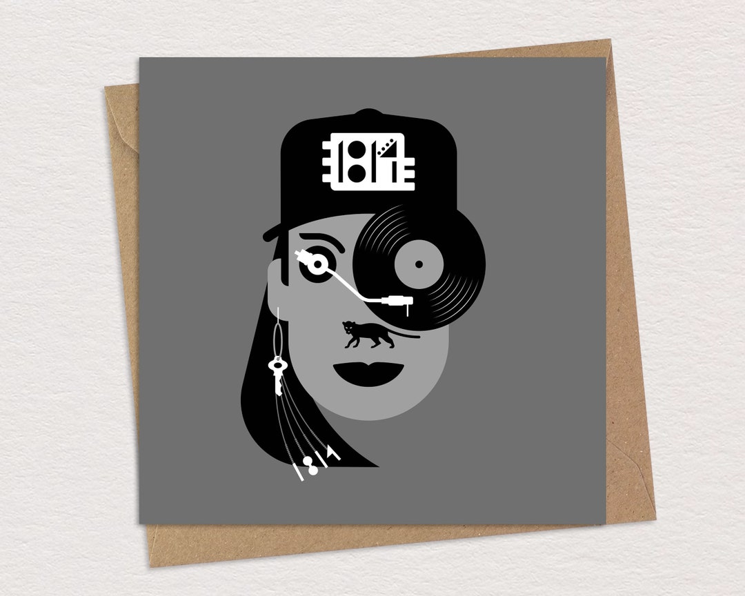 Jackson Birthday Card Greeting Card 80s Pop Caricature Etsy UK