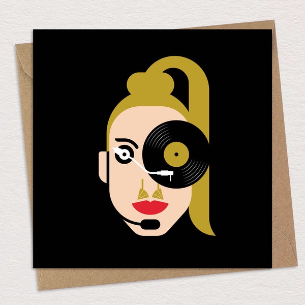Madonna Greeting Card - Etsy