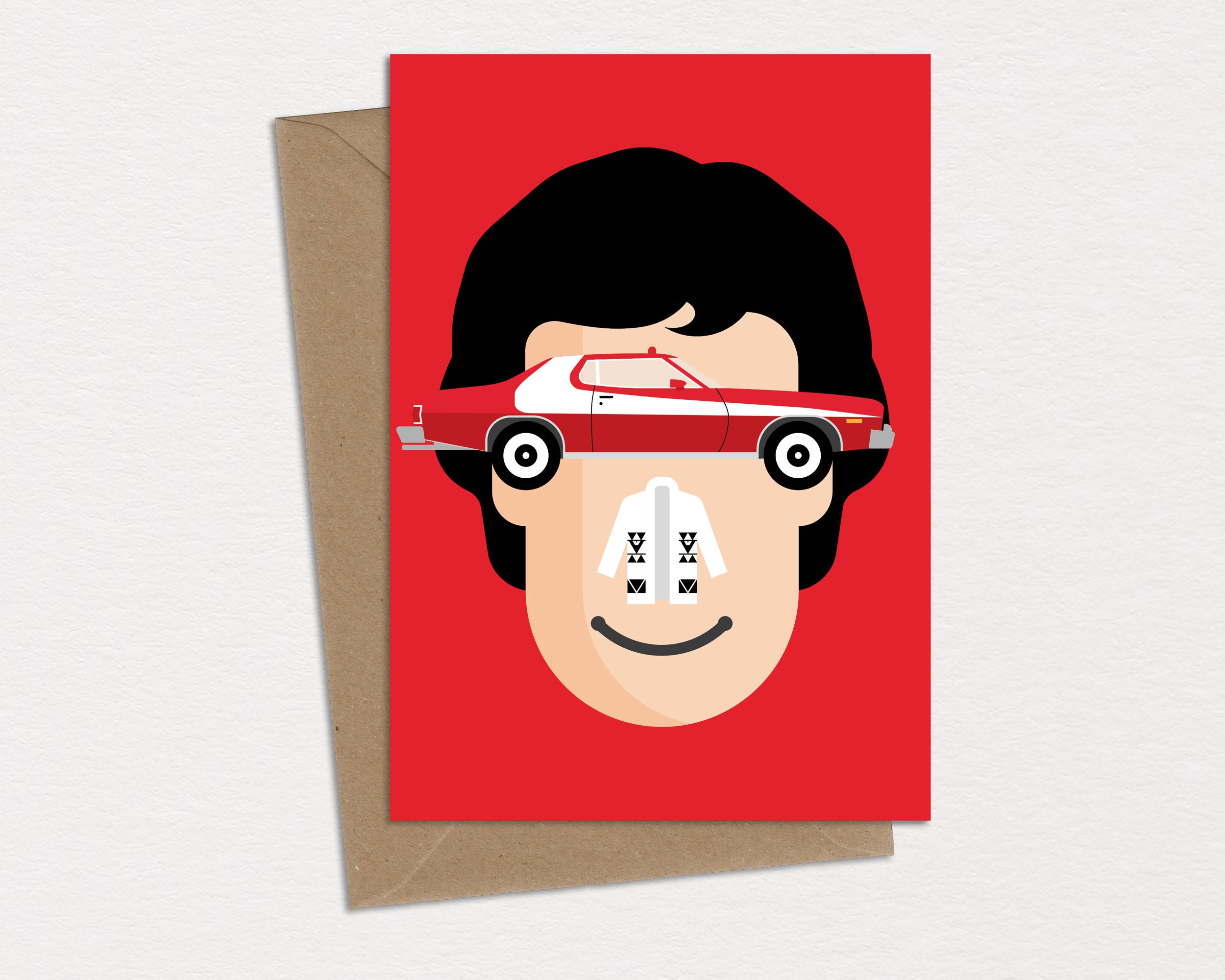 Starsky and Hutch Birthday Card Greeting Card Caricature Pop Art Movie & TV Memorabilia