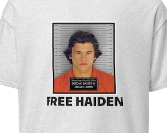 Free Haiden Deegan Funny Arrest Mugshot T-Shirt Team Yamaha Motocross Star Racing Tee Shirt