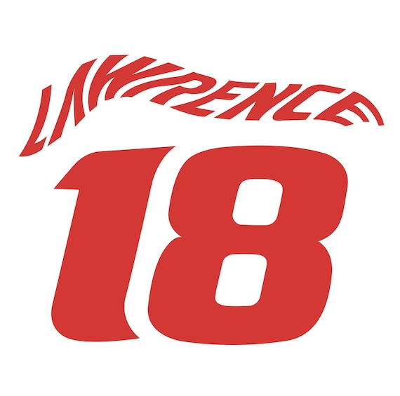 Jett Lawrence SVG Download Number 18 Motocross Supercross Logo
