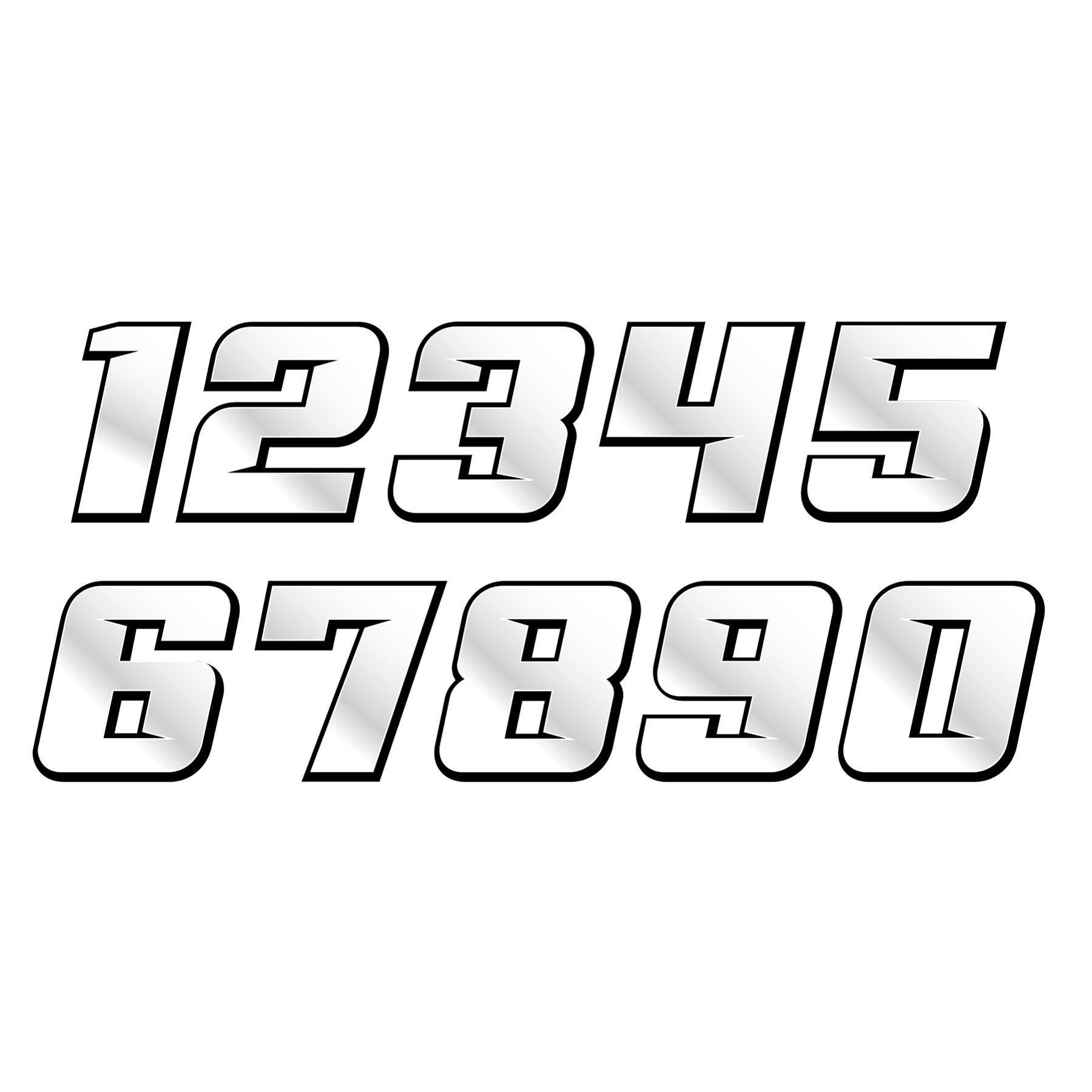 Racing Numbers Font: SVG, PNG, PDF Vector (digital Download) - Etsy