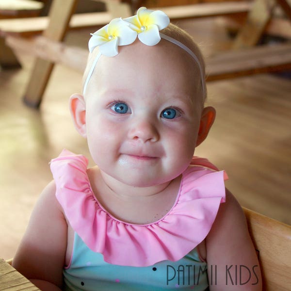 Hawaiian Headband/ Baby stretch headband/ Infant headband/Child headband