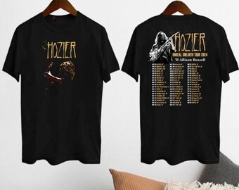 2024 Hozier Unreal Unearth Tour Shirt, Hozier Shirt, Hozier 2024 Concert Shirt, Hozier Fan Gift, Hozier Tour Merch, Hozier 90s Vintage Shirt