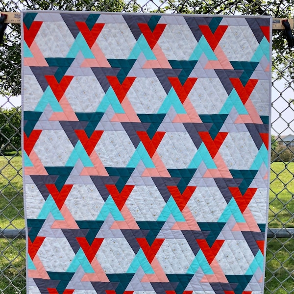 Puzzle Quilt Pattern Etsy