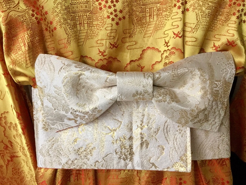 Obi Vintage rayonsilk kimono