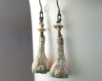 Artisan Porcelain Earrings