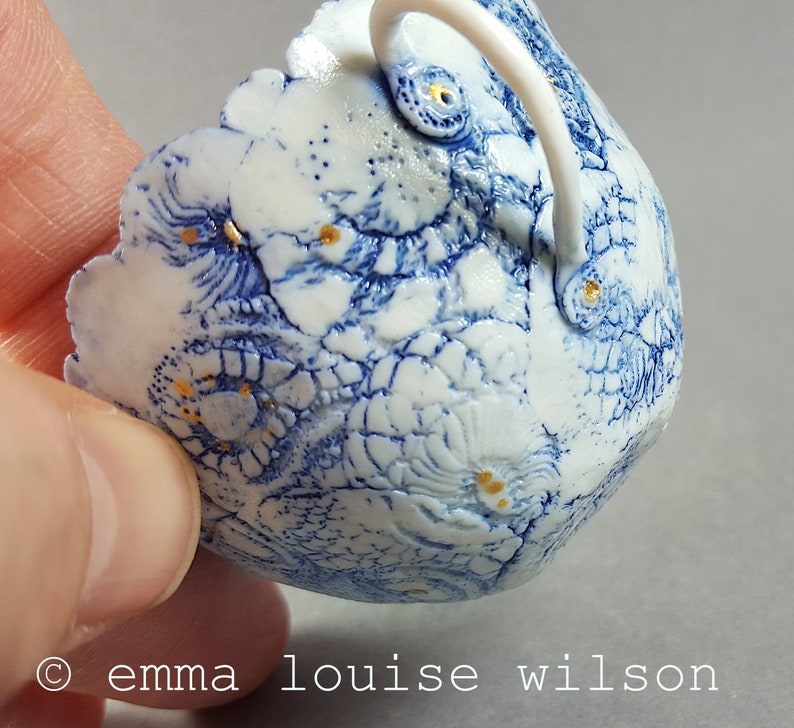 Porcelain Patchwork Cup and Saucer #08