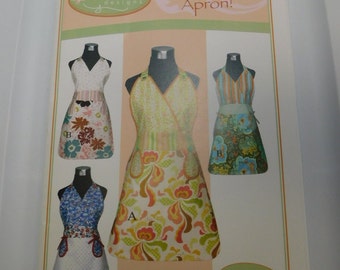 Sunday Dinner Apron Pattern P142 sizes 4 to 14 Uncut Unused destash