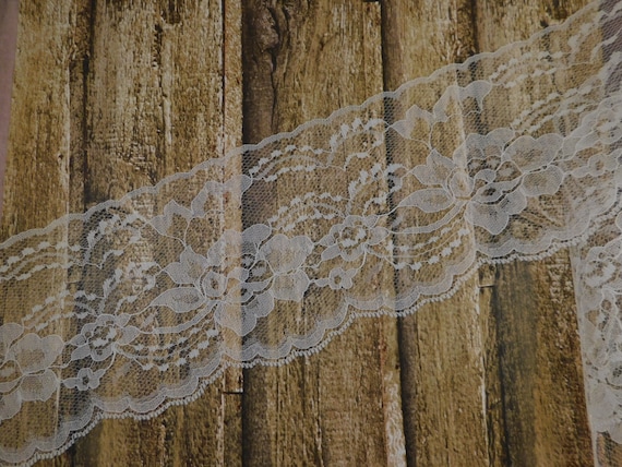 ivory lace trim bulk