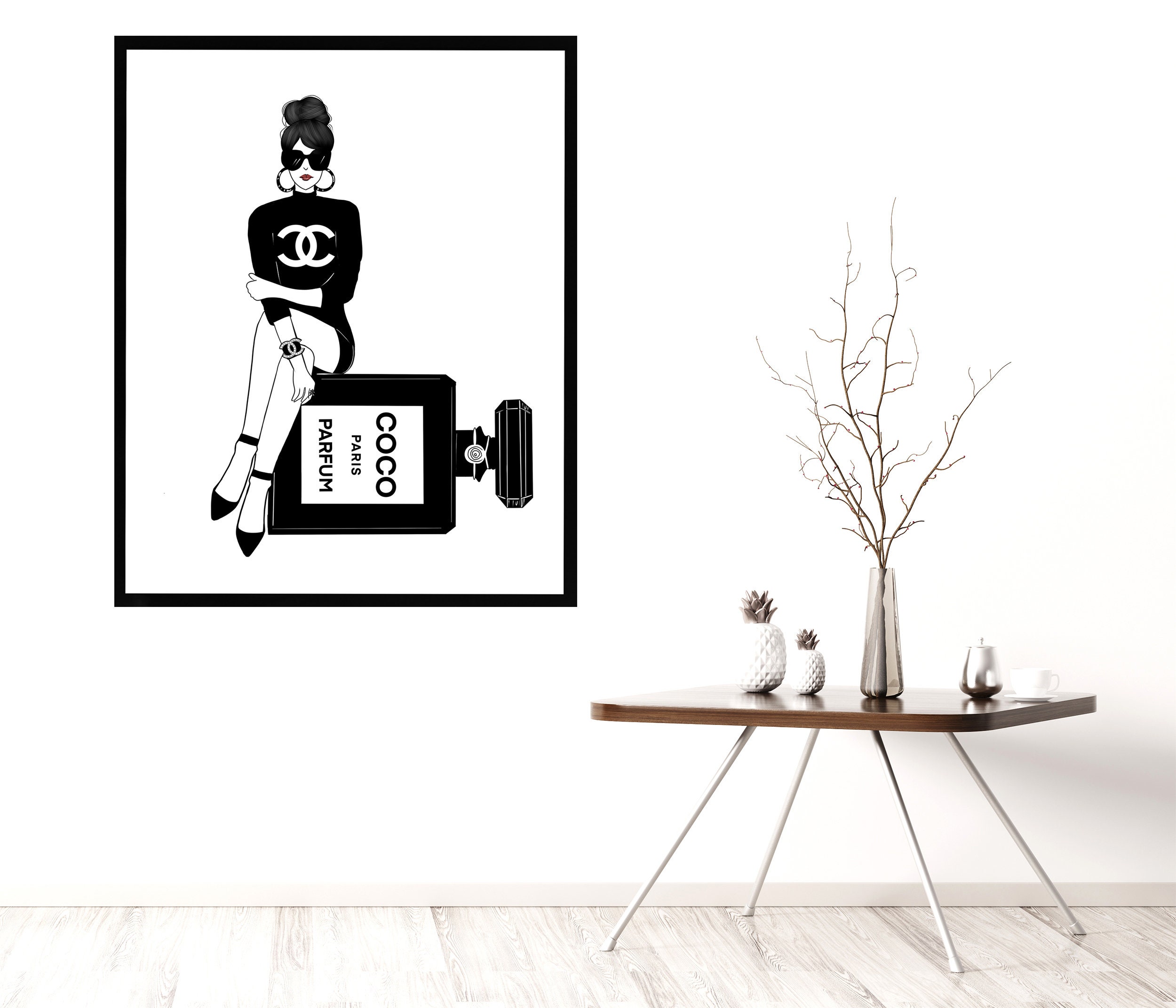 Fashion Wall Art Fashion Wall Decor Fashion Wall Prints Etsy