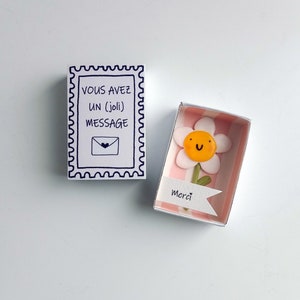 Boite à message "Merci"
