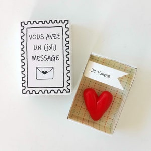 Boite à message "Je t'aime"