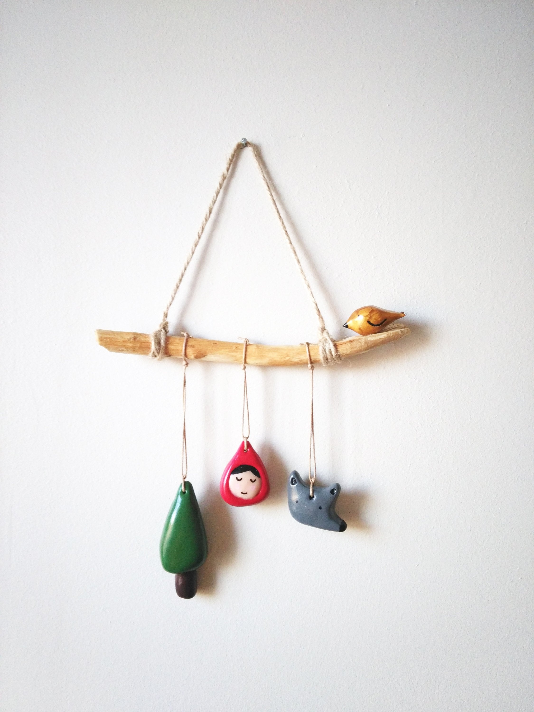 Wall Decoration The Little Red Riding Hood Etsy Wall Decoration The Little Red Riding Hood Etsy