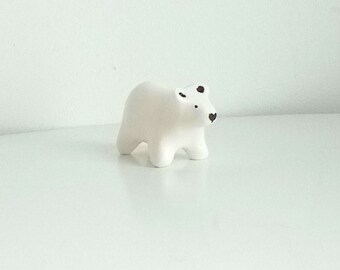 Figurine Ours Blanc. Animal Totem