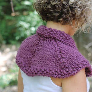 Outlander Claire&#39;s Shoulder Cape, Capelet - KNITTING PATTERN - the Most Authentic Replica, Neck Warmer - Intermediate